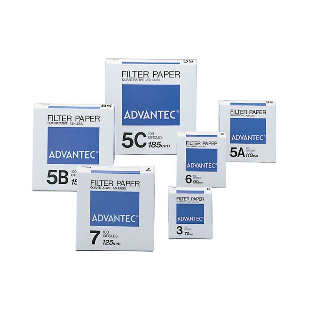 Giấy lọc định lượng 5B, 110mm – Advantec – 5B.110