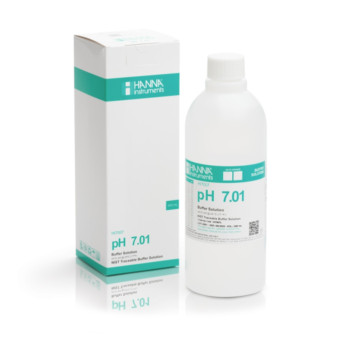 Dung dịch hiệu Chuẩn pH 7.01 – 500mL – HI7007L – Hanna